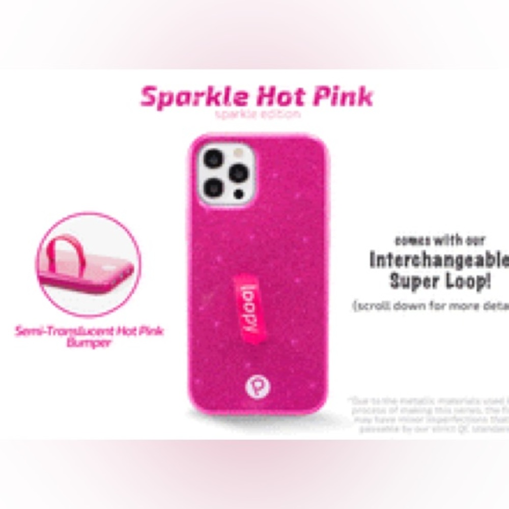 Hot pink loopy case iPhone 12